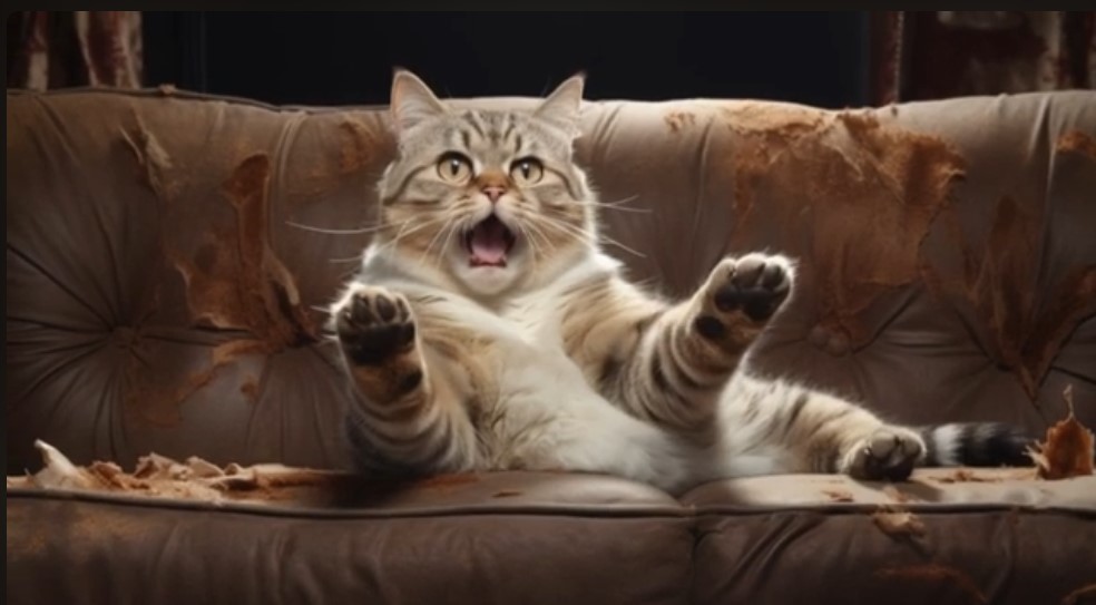 Cat scratching mat